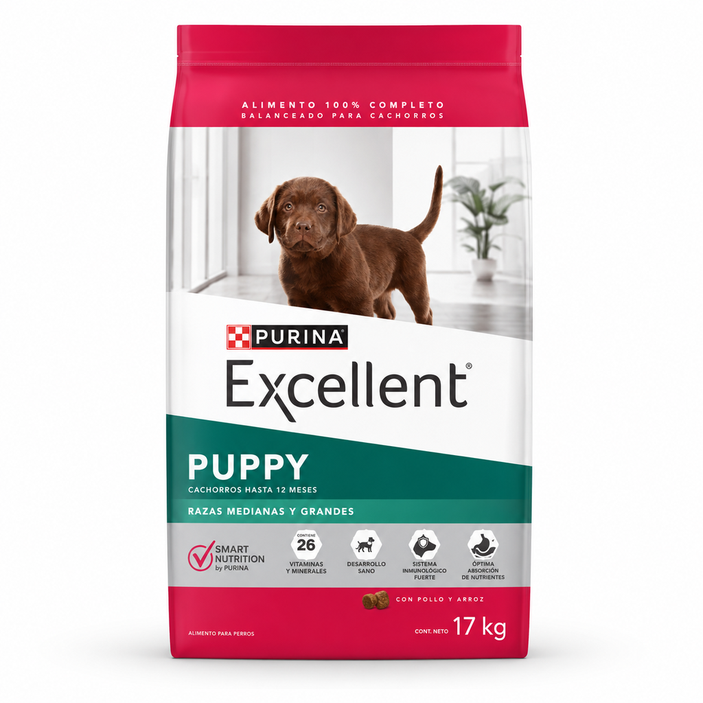 Excellent Puppy Pollo arroz 17kg