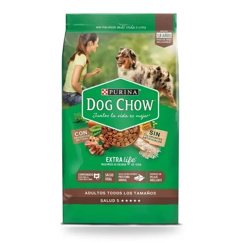 Dog Chow Salud 5 Estrellas Sin Colorantes 22.7 Kg