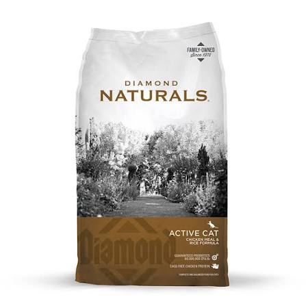 Diamond Naturals Gatos Activos 18 Lb