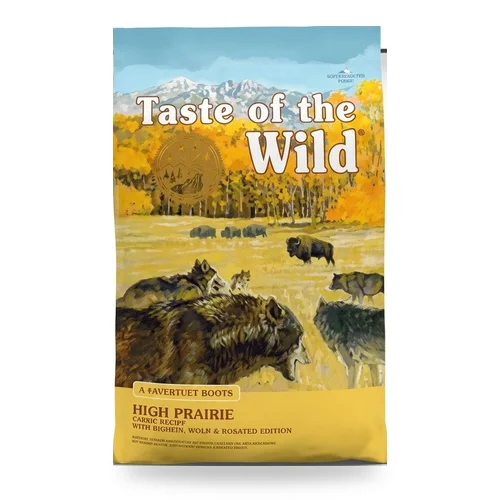 Taste Of De Wild High Prairie 14 - 28 - 40 Lb (Formula Con Bisonte  Y Carne De Venado  Asado)